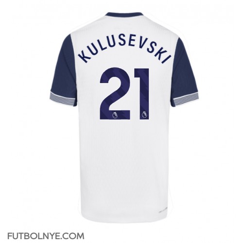 Camiseta Tottenham Hotspur Dejan Kulusevski #21 Primera Equipación 2024-25 manga corta